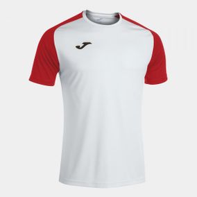 ACADEMY IV SHORT SLEEVE T-SHIRT WHITE RED 2XS