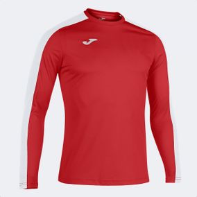 ACADEMY T-SHIRT RED-WHITE L/S 4XS-3XS