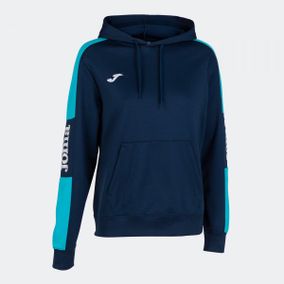 CHAMPIONSHIP IV HOODIE NAVY FLUOR TURQUOISE XS