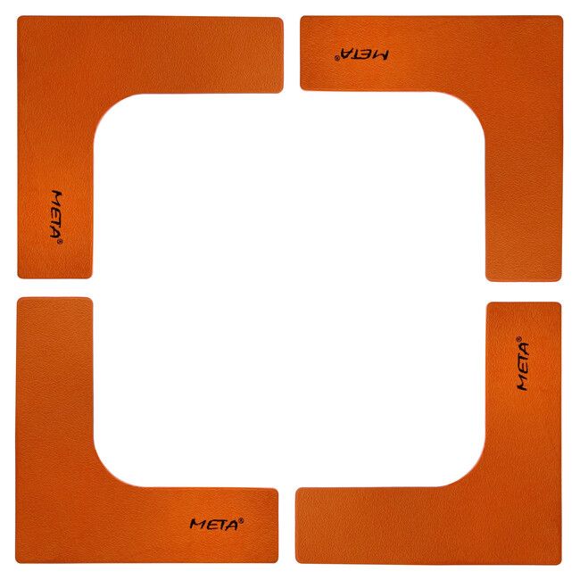 Flat Corner Marker Set of 4 pcs Orange