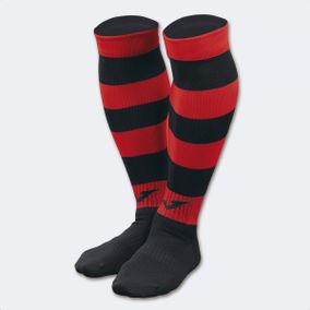 FOOTBALL SOCKS ZEBRA II BLACK-RED S19