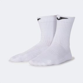 LONG SOCKS WITH COTTON FOOT WHITE S28