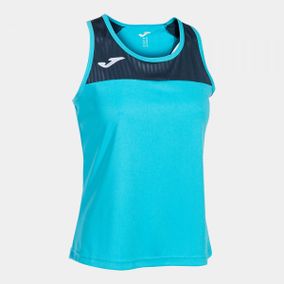 MONTREAL TANK TOP FLUOR TURQUOISE-NAVY M