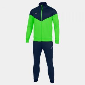 OXFORD TRACKSUIT FLUOR GREEN NAVY 2XS