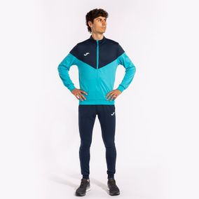 OXFORD TRACKSUIT FLUOR TURQUOISE-NAVY XS