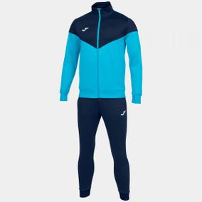 OXFORD TRACKSUIT FLUOR TURQUOISE-NAVY 2XL
