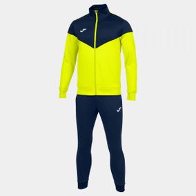 OXFORD TRACKSUIT FLUOR YELLOW NAVY L