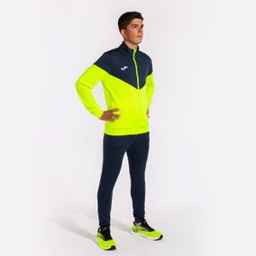 OXFORD TRACKSUIT FLUOR YELLOW NAVY 5XS