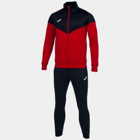 OXFORD TRACKSUIT RED BLACK S